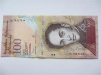 Лот: 7916526. Фото: 2. Венесуэла 100 боливаров 2015 без... Банкноты