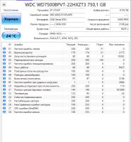 Лот: 24967034. Фото: 4. Жесткий диск 750Gb/2.5"/5400/WD... Красноярск