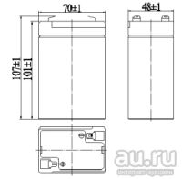Лот: 16512936. Фото: 3. Аккумулятор Etalon FORS 6045 6В... Дети растут