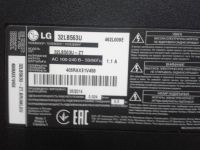 Лот: 8715806. Фото: 3. LED телевизор LG 32LB563U (Лопнула... Бытовая техника