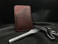 Лот: 21254083. Фото: 3. Кожаный картхолдер. Ручная работа. Одежда, обувь, галантерея