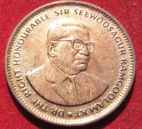 Лот: 19056414. Фото: 2. Маврикий 5 центов, 2007 г. Монеты