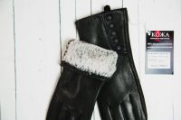 Лот: 6227593. Фото: 4. Женские кожаные перчатки из натуральной... Красноярск