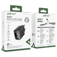 Лот: 25789894. Фото: 7. Сетевая зарядка ACEFAST A78 PD20W...