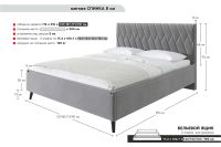 Лот: 24403707. Фото: 3. Каркас кровати Hoff Tessa. Мебель