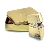 Лот: 5056069. Фото: 2. Набор зажигалка бензиновая №001... 23 февраля и 8 марта