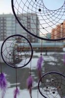 Лот: 4789316. Фото: 3. ловец снов сиреневый. Сувениры, подарки