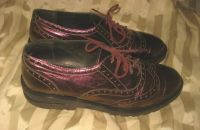 Лот: 21576874. Фото: 2. Туфли на шнуровке бордового цвета... Женская обувь