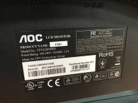 Лот: 18456874. Фото: 2. Монитор: AOC TFT22W90PS (22-дюймовый... Мониторы, проекторы
