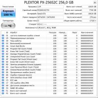 Лот: 16507574. Фото: 2. SSD Plextor PX-S2562C 250 Гб... Комплектующие