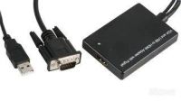 Лот: 2908594. Фото: 2. VGA видео и USB аудио преобразователь... Комплектующие