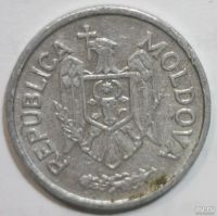 Лот: 8386716. Фото: 2. 25 бани 1993 год. Молдова. Монеты