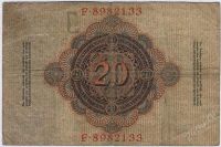 Лот: 1640743. Фото: 2. Германская Империя. 20 марок 1910г... Банкноты