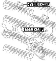 Лот: 25870323. Фото: 2. Тяга стабилизатора передняя FEBEST... Автозапчасти