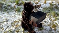 Лот: 12773903. Фото: 3. Мангал разборный "Медведь сидячий... Красноярск
