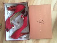 Лот: 5977241. Фото: 3. Туфли красные замша Италия. Одежда, обувь, галантерея