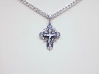 Лот: 13898977. Фото: 2. СЕРЕБРЯНЫЙ КРЕСТ 4,42 ГРАММ. Ювелирные изделия, бижутерия, часы