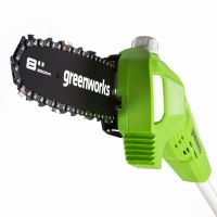 Лот: 20943574. Фото: 12. Кусторез GreenWorks G40PSF без...