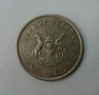 Лот: 21181185. Фото: 2. Монета Уганда 1 шиллинг 1976г. Монеты