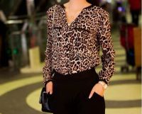 Лот: 4544878. Фото: 4. Блузка женская леопардовая. Размер... Красноярск