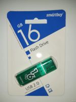 Лот: 15876524. Фото: 2. Флешка USB 16 Gb Smart Buy . Новая... Носители информации