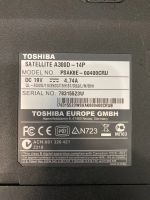 Лот: 19003620. Фото: 4. Ноутбук Toshiba Satellite A300D-14P. Красноярск