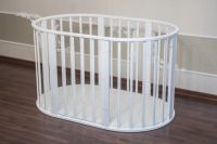 Лот: 10266741. Фото: 4. Кроватка-трансформер детская Папа... Красноярск