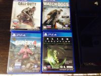 Лот: 6152840. Фото: 2. Playstation 4 500 gb +4 диска. Игровые приставки, консоли, видеоигры
