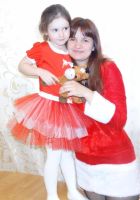 Лот: 4883246. Фото: 2. кастюм внучка санты( снегурочка... Праздничные костюмы, аксессуары