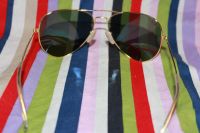 Лот: 4013539. Фото: 4. Очки Ray Ban Aviator ультратонкое... Красноярск
