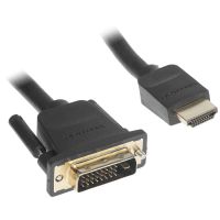 Лот: 25899372. Фото: 2. Кабель Vention HDMI - DVI-D, 5... Комплектующие