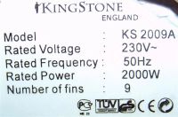 Лот: 1109347. Фото: 3. Масляный радиатор KingStone KS-2009... Строительство и ремонт