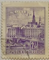 Лот: 25344296. Фото: 2. Марки_Австрии, 2.50 öS - Австрийский... Коллекционирование, моделизм