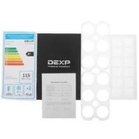 Лот: 16716988. Фото: 6. Холодильник DEXP RF-SD115HA/W...