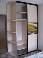 Лот: 12038154. Фото: 4. Встроенный шкаф-купе с фотопечатью... Красноярск