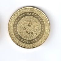 Лот: 10366491. Фото: 2. Франция 2015 жетон медаль Париж... Значки, медали, жетоны