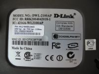 Лот: 8572581. Фото: 2. WI-FI роутер D-Link DWL-2100AP. Сетевые устройства