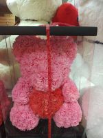 Лот: 13406275. Фото: 6. Мишка из роз в коробке, с сердечком...