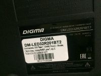 Лот: 11607105. Фото: 2. Телевизор Digma DM-LED32R201BT2. ТВ и видео