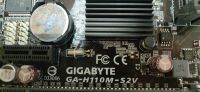 Лот: 20261788. Фото: 3. Мат. плата Gigabyte GA-H110M-S2V... Компьютеры, оргтехника, канцтовары