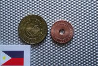 Лот: 2991563. Фото: 2. Филиппины набор из двух монет... Монеты