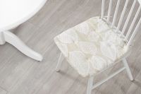 Лот: 23679658. Фото: 2. Подушка-галета Linen Way Бежевый... Домашний текстиль