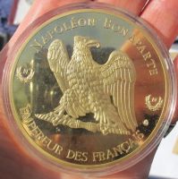 Лот: 14815344. Фото: 2. медаль памятная Наполеон в Берлине... Значки, медали, жетоны