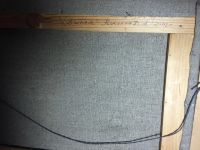 Лот: 6969046. Фото: 2. Картина "Зима" холст масло. Автор... Изобразительное искусство