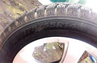 Лот: 2113940. Фото: 3. 175/65R14 HANKOOK Winter шипованная... Авто, мото, водный транспорт