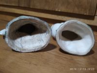 Лот: 15319469. Фото: 5. Старинные статуэтки Петух и Курица...
