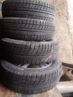 Лот: 25805305. Фото: 2. Литые диски R14 4x100 с зимней... Шины, Диски