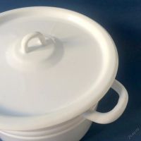 Лот: 5804960. Фото: 3. Кастрюля 8 л эмалированная белая... Домашний быт