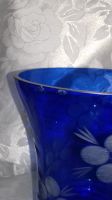 Лот: 25882211. Фото: 7. Ваза для цветов синяя. С рисунком...