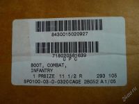 Лот: 1001248. Фото: 3. Infantry combat boots - Wellco... Туризм, охота, рыбалка, самооборона
